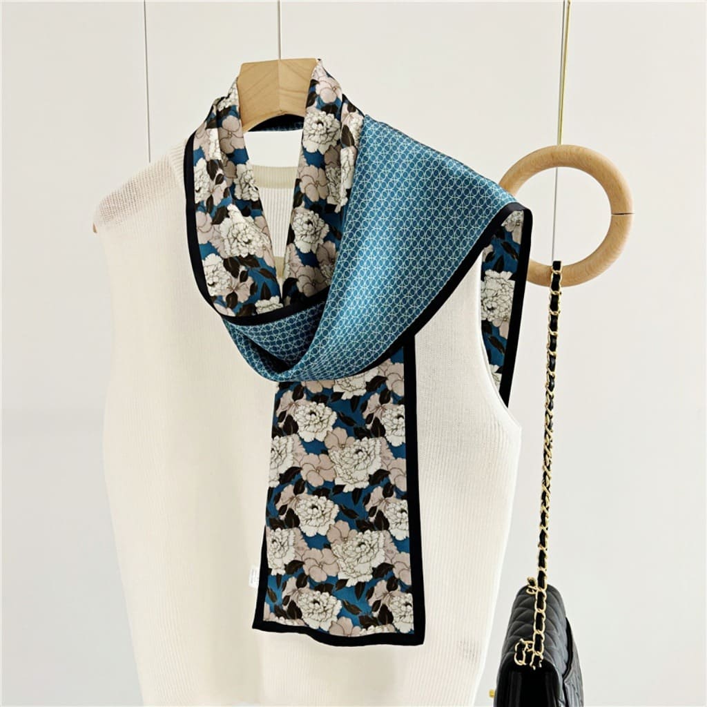 MaraSilk Pure Mulberry Silk Scarf - Ribbon Satin MS769