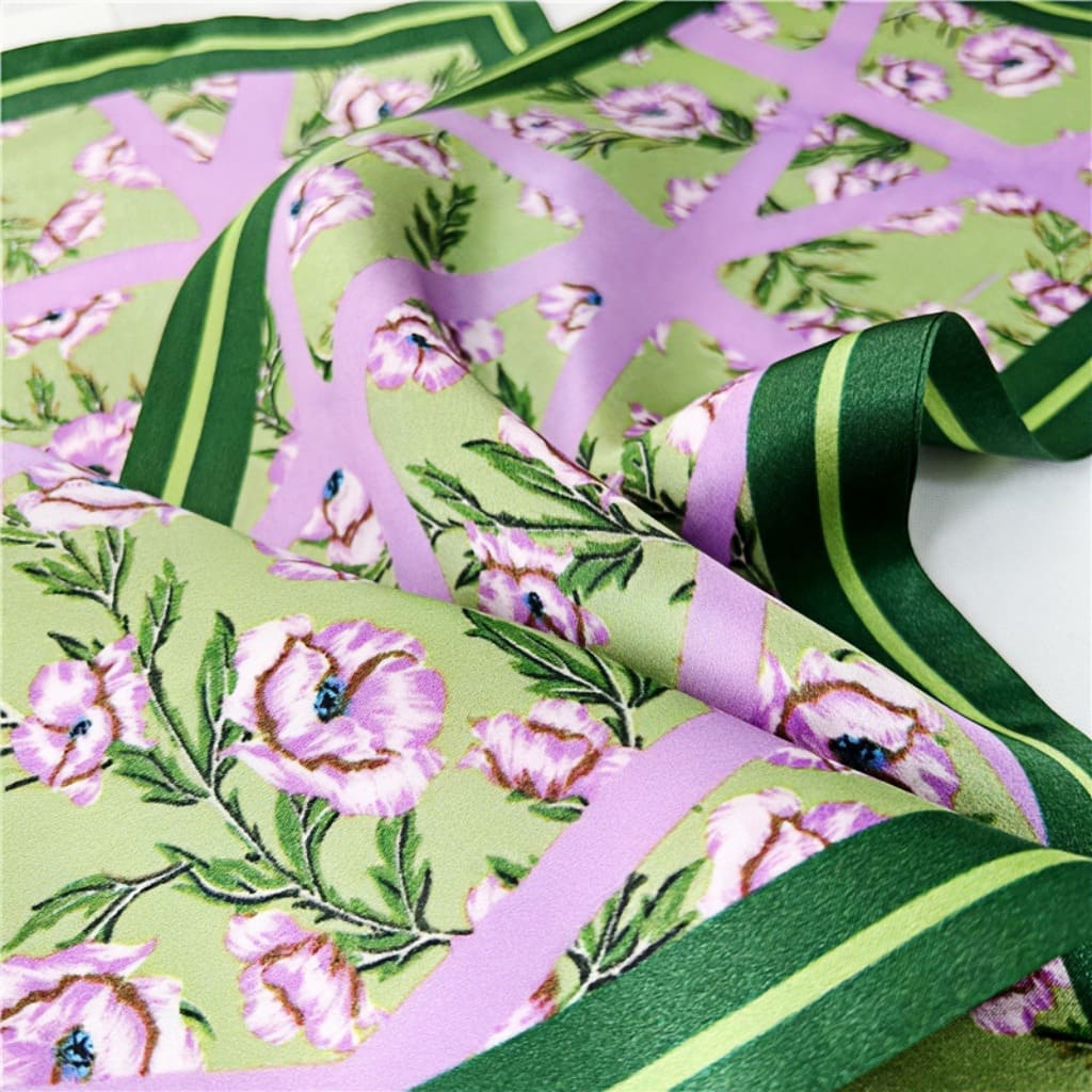 MaraSilk Pure Mulberry Silk Scarf - Ribbon Satin MS770