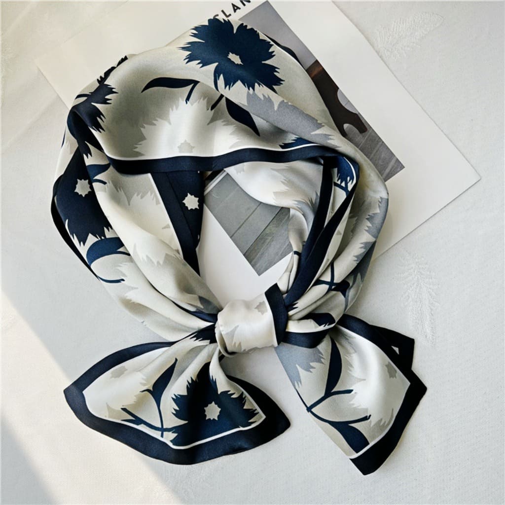 MaraSilk Pure Mulberry Silk Scarf - Ribbon Satin MS771