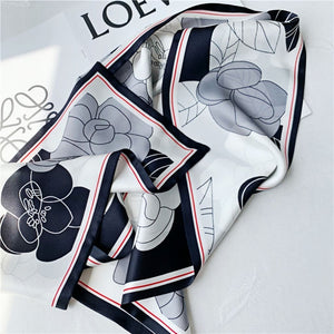 MaraSilk Pure Mulberry Silk Scarf - Ribbon Satin MS773