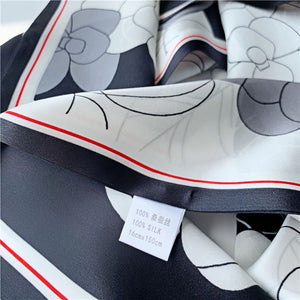 MaraSilk Pure Mulberry Silk Scarf - Ribbon Satin MS773
