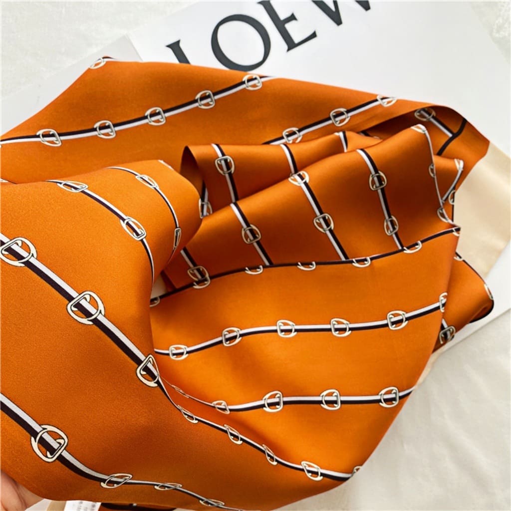 MaraSilk Pure Mulberry Silk Scarf - Ribbon Satin MS774