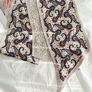 MaraSilk Pure Mulberry Silk Scarf - Ribbon Satin MS775