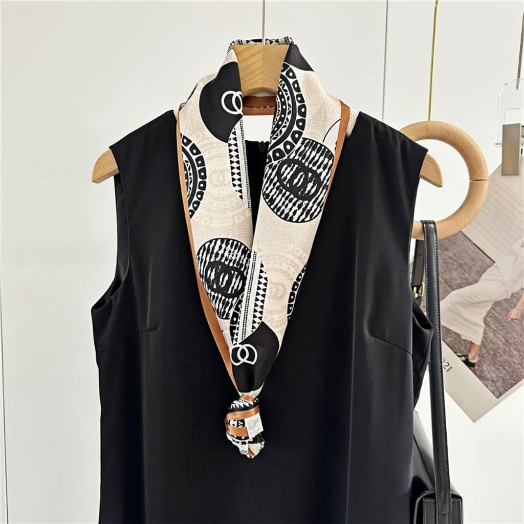 MaraSilk Pure Mulberry Silk Scarf - Ribbon Satin MS776