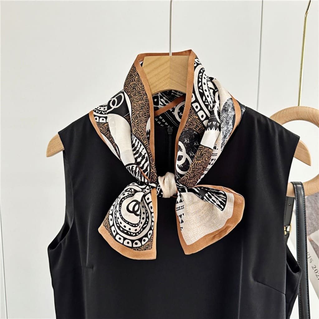 MaraSilk Pure Mulberry Silk Scarf - Ribbon Satin MS776