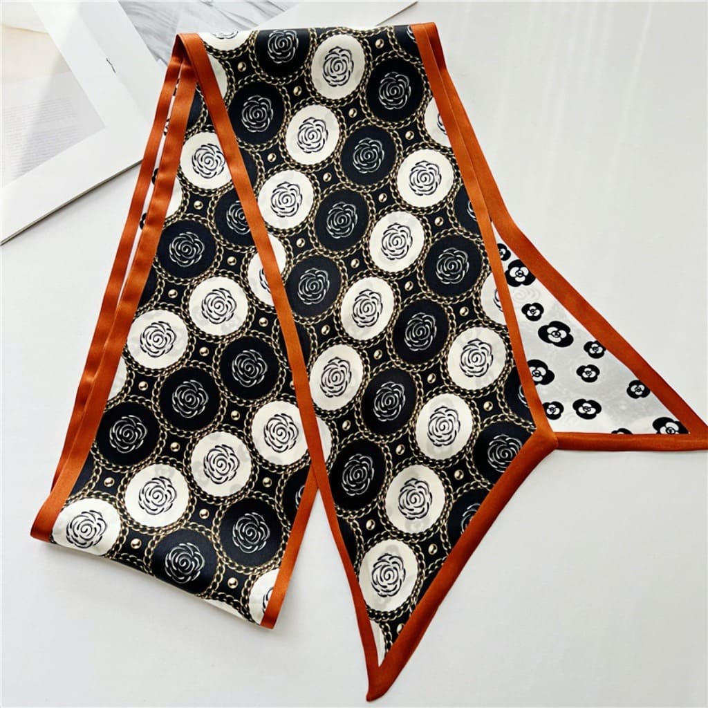 MaraSilk Pure Mulberry Silk Scarf - Ribbon Satin MS777