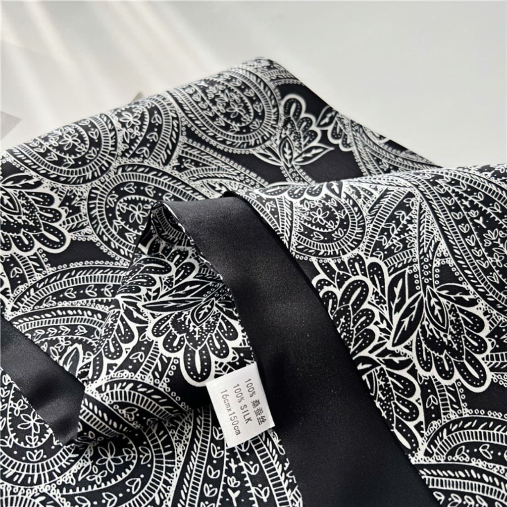 MaraSilk Pure Mulberry Silk Scarf - Ribbon Satin MS778