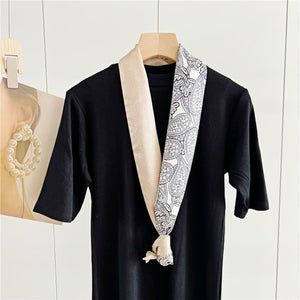 MaraSilk Pure Mulberry Silk Scarf - Ribbon Satin MS778