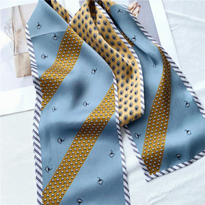 MaraSilk Pure Mulberry Silk Scarf - Ribbon Satin MS782