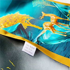 MaraSilk Pure Mulberry Silk Scarf - Ribbon Satin MS784