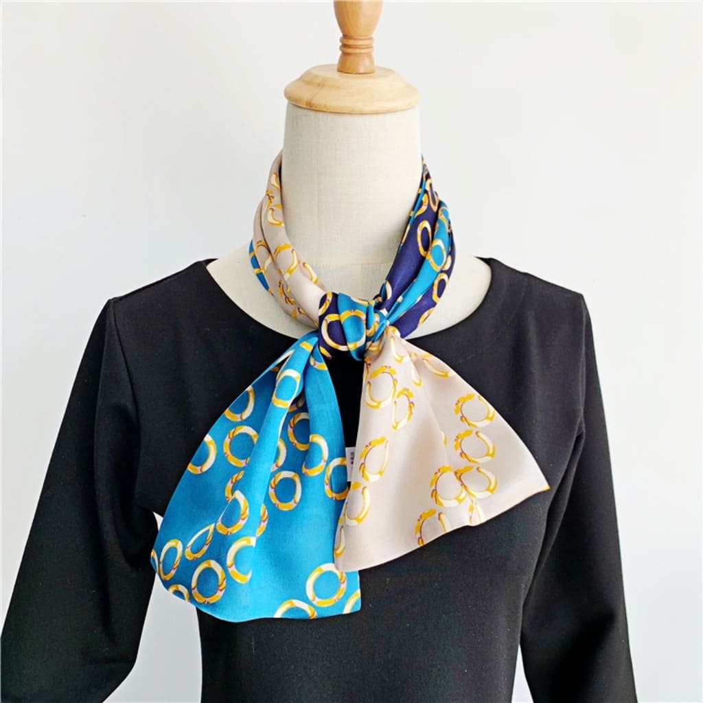 MaraSilk Pure Mulberry Silk Scarf - Ribbon Satin MS786 59" x 6" MS78601