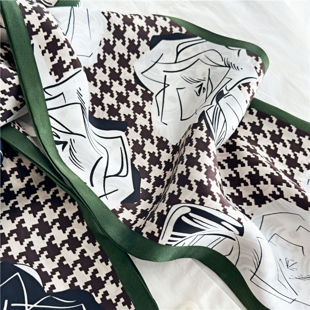 MaraSilk Pure Mulberry Silk Scarf - Ribbon Satin MS788