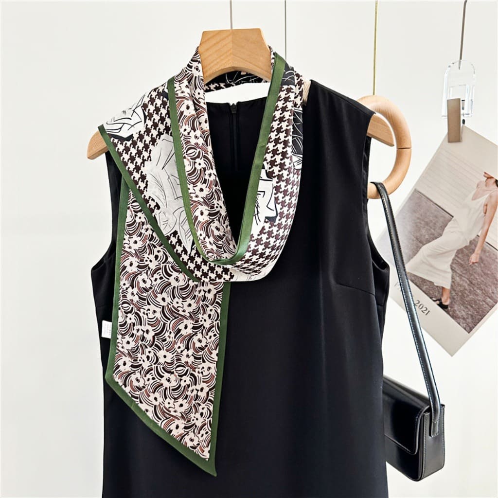 MaraSilk Pure Mulberry Silk Scarf - Ribbon Satin MS788