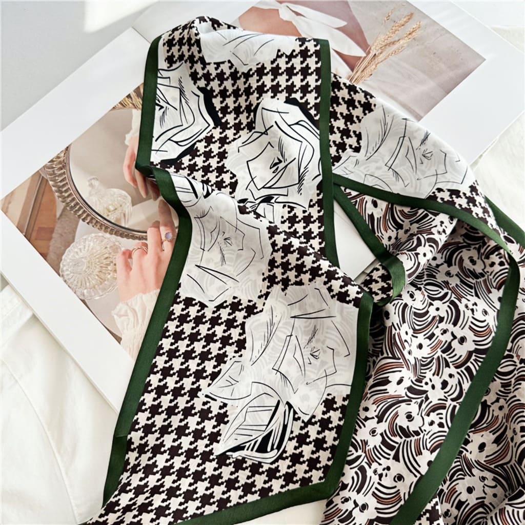 MaraSilk Pure Mulberry Silk Scarf - Ribbon Satin MS788