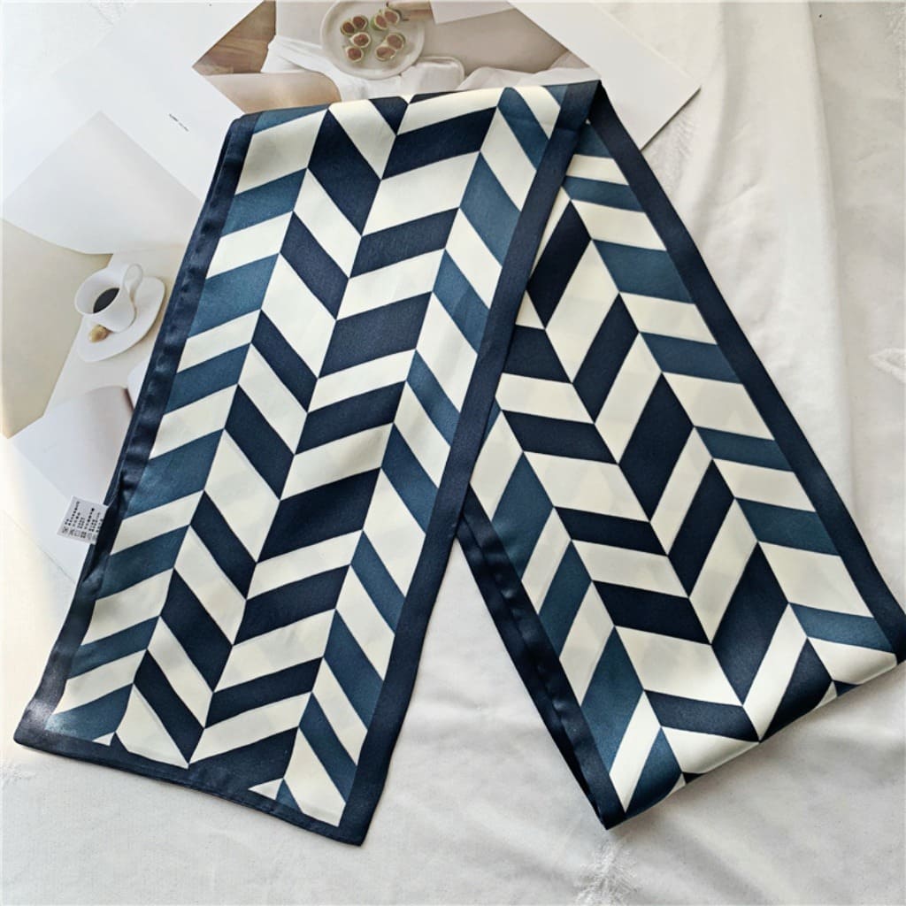 MaraSilk Pure Mulberry Silk Scarf - Ribbon Satin MS793