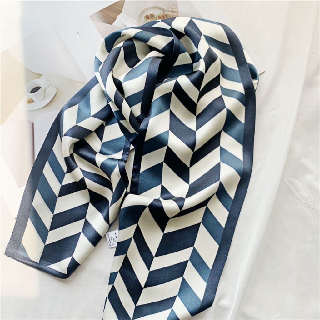 MaraSilk Pure Mulberry Silk Scarf - Ribbon Satin MS793