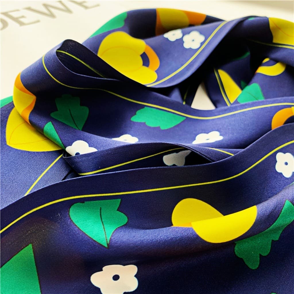 MaraSilk Pure Mulberry Silk Scarf - Ribbon Satin MS794