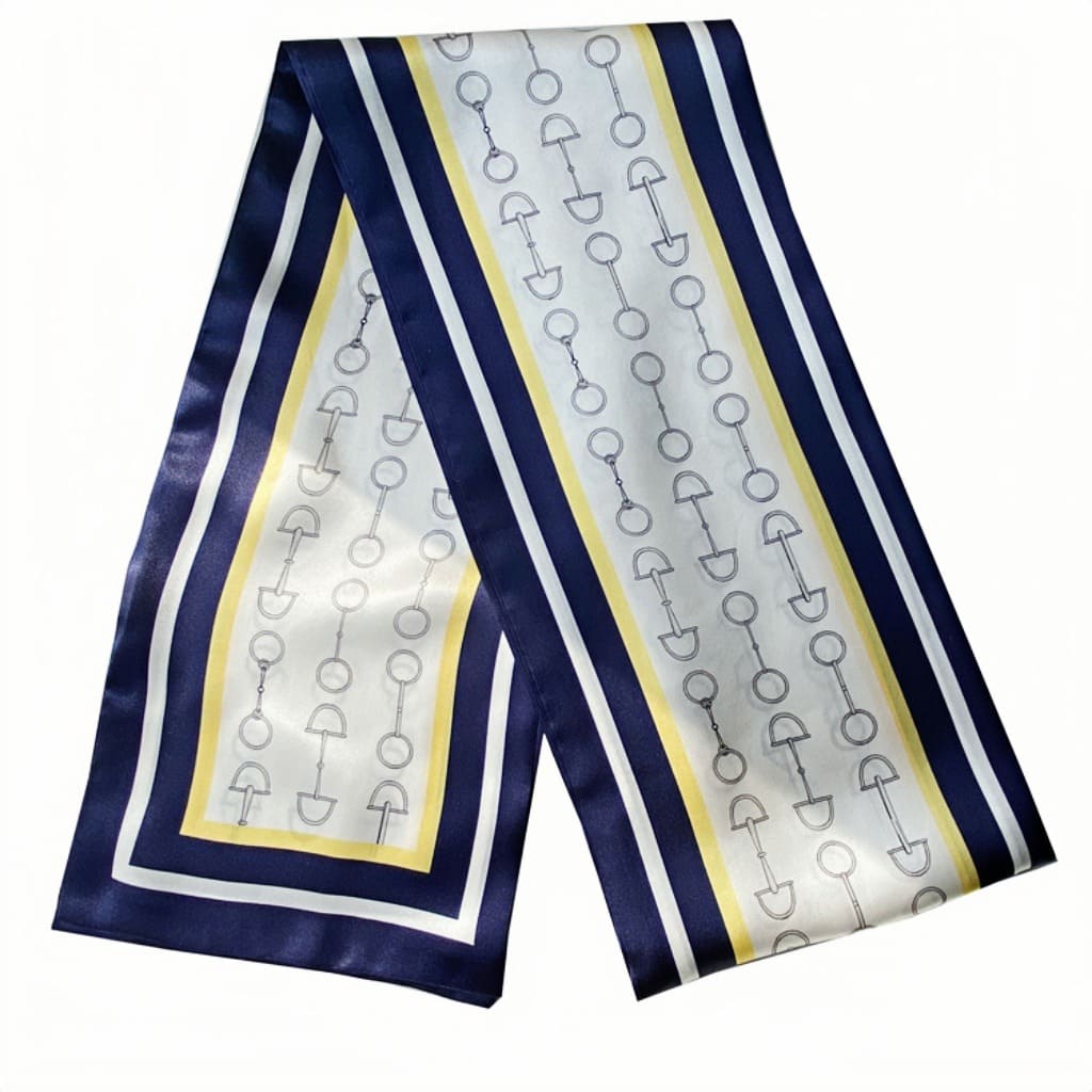 MaraSilk Pure Mulberry Silk Scarf - Ribbon Satin MS795