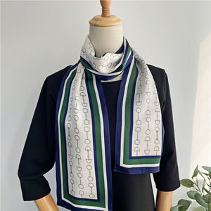 MaraSilk Pure Mulberry Silk Scarf - Ribbon Satin MS795