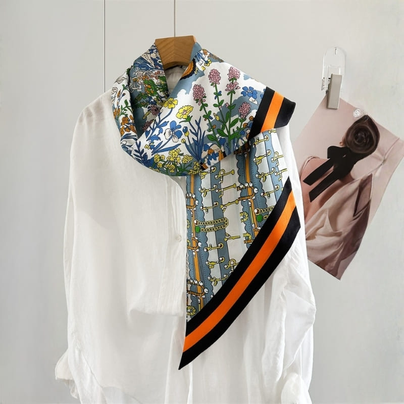 MaraSilk Pure Mulberry Silk Scarf - Ribbon Twill MS1000