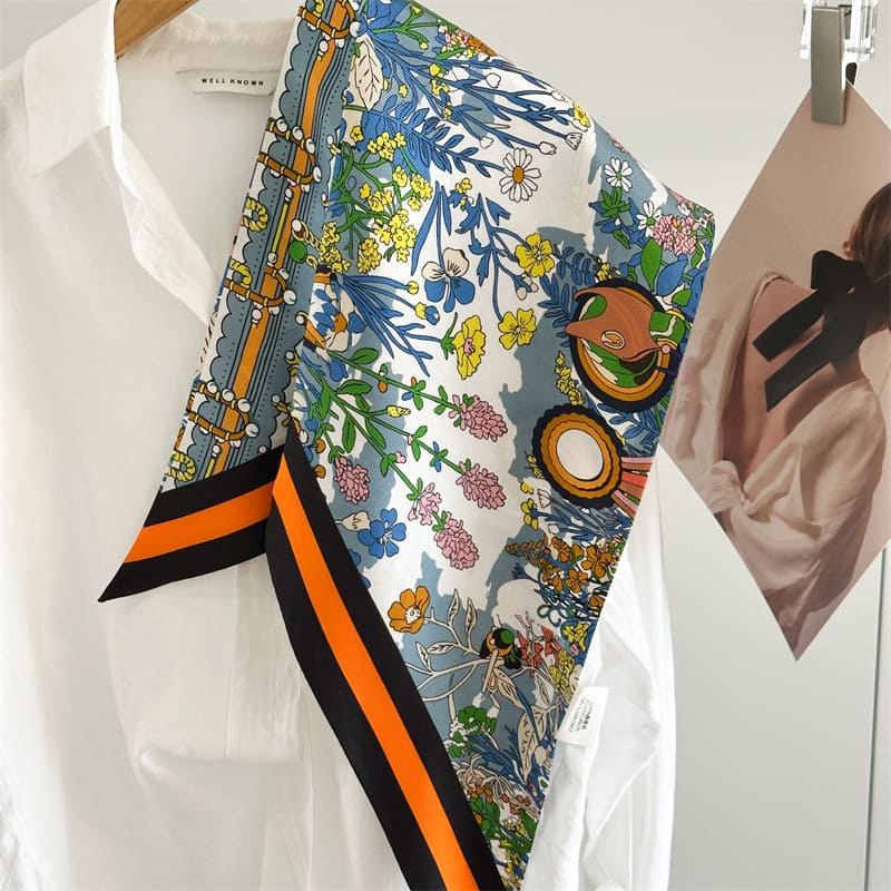 MaraSilk Pure Mulberry Silk Scarf - Ribbon Twill MS1000