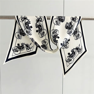 MaraSilk Pure Mulberry Silk Scarf - Ribbon Twill MS796