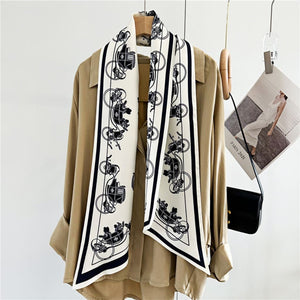 MaraSilk Pure Mulberry Silk Scarf - Ribbon Twill MS796