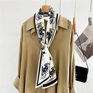 MaraSilk Pure Mulberry Silk Scarf - Ribbon Twill MS796