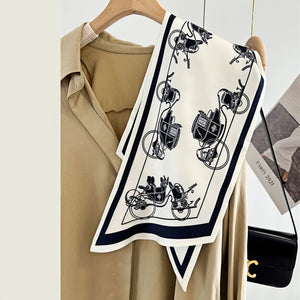 MaraSilk Pure Mulberry Silk Scarf - Ribbon Twill MS796