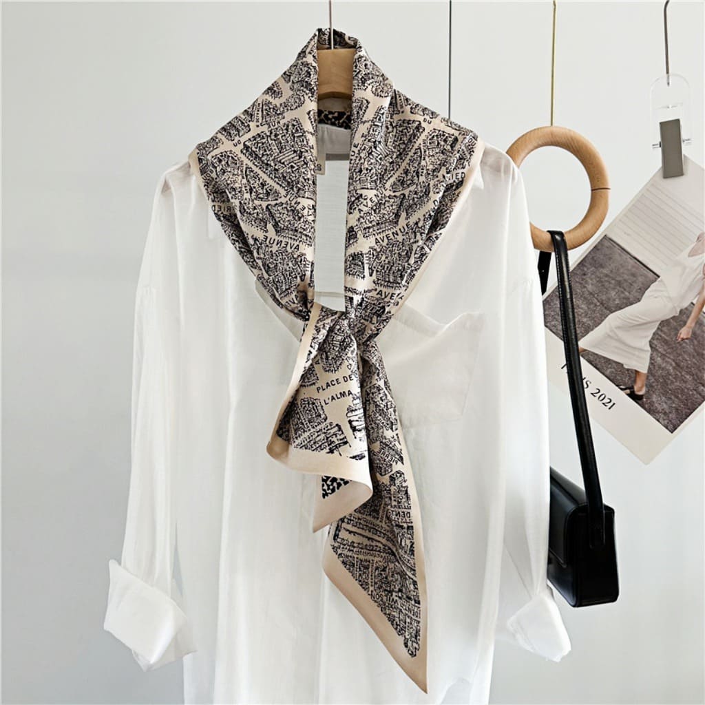 MaraSilk Pure Mulberry Silk Scarf - Ribbon Twill MS796