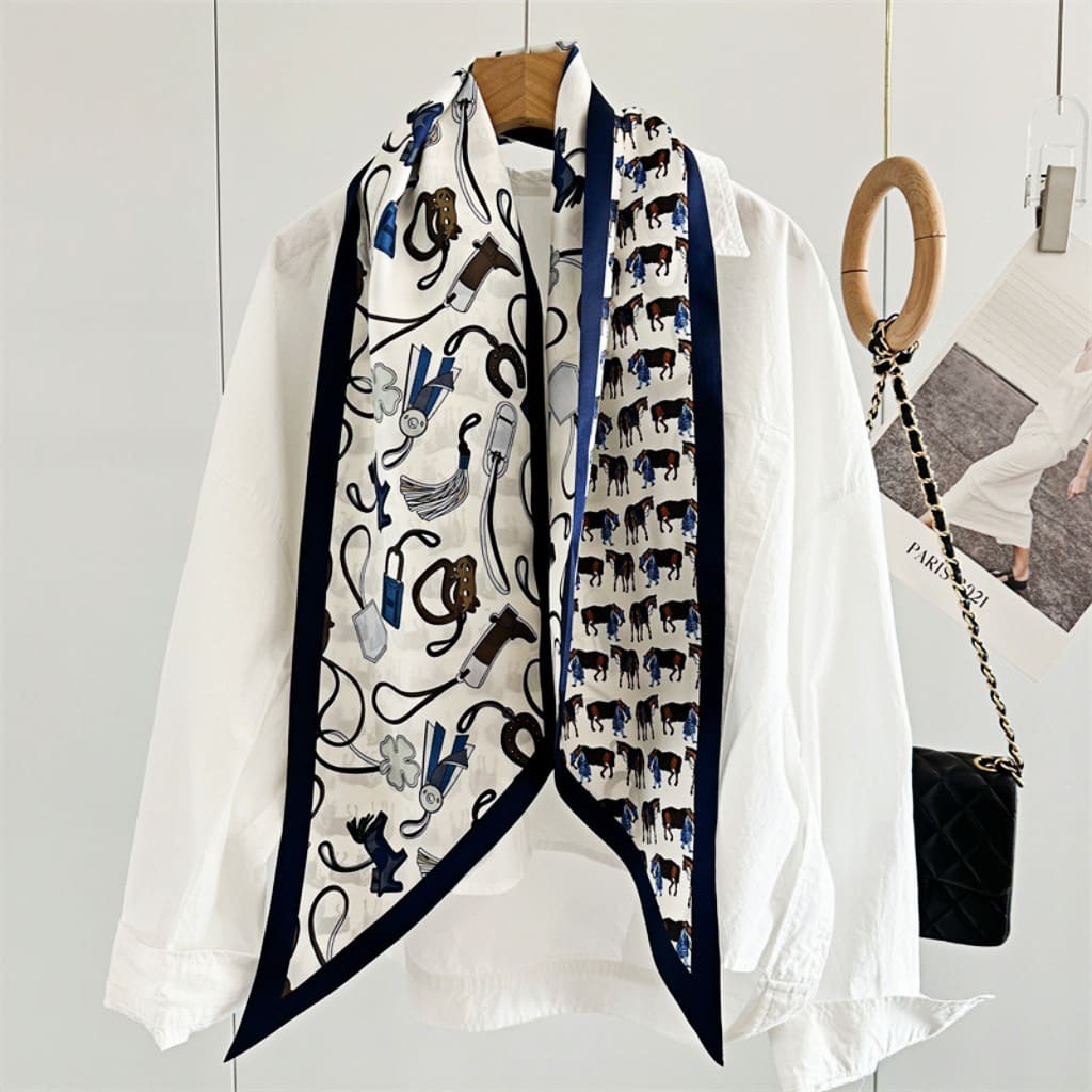 MaraSilk Pure Mulberry Silk Scarf - Ribbon Twill MS796