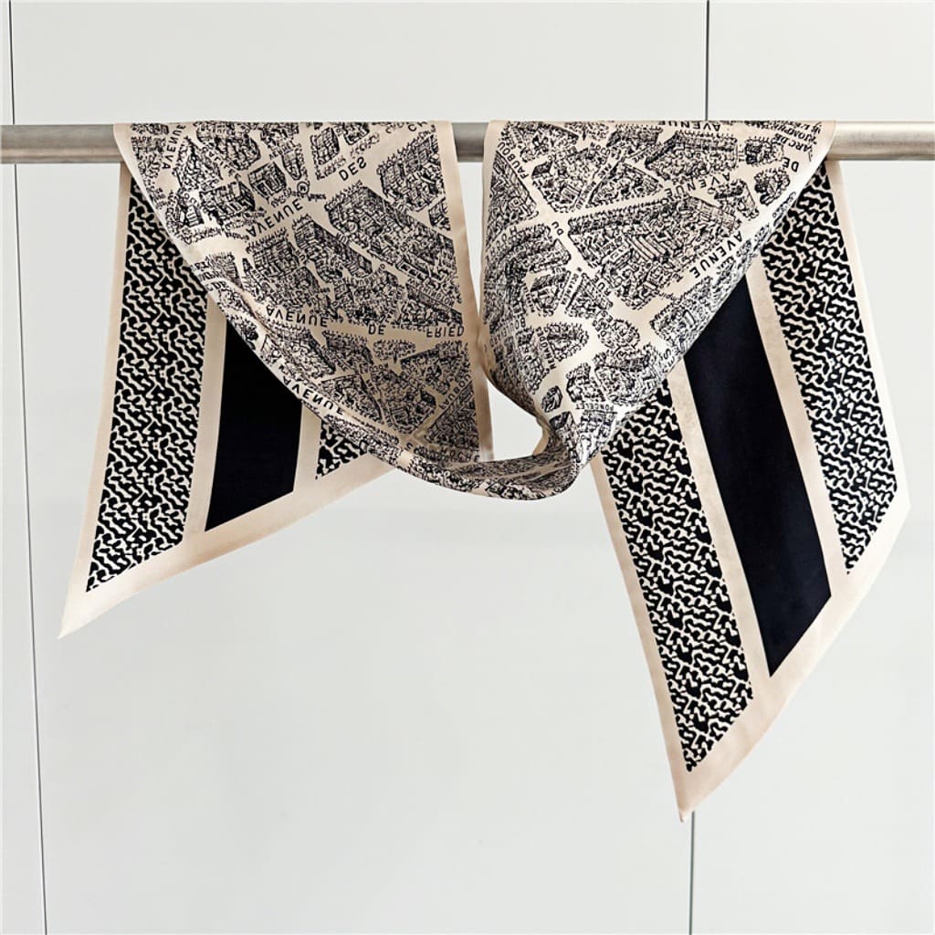 MaraSilk Pure Mulberry Silk Scarf - Ribbon Twill MS796