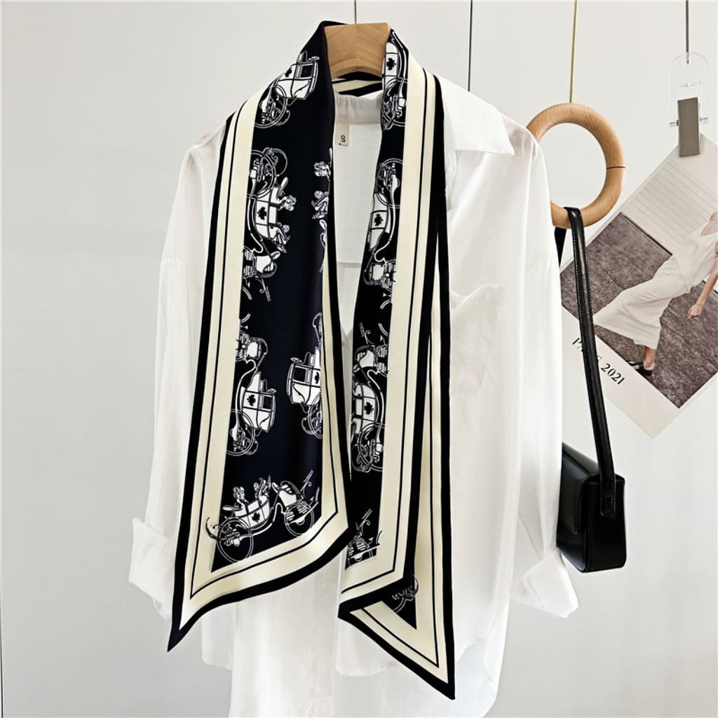 MaraSilk Pure Mulberry Silk Scarf - Ribbon Twill MS796