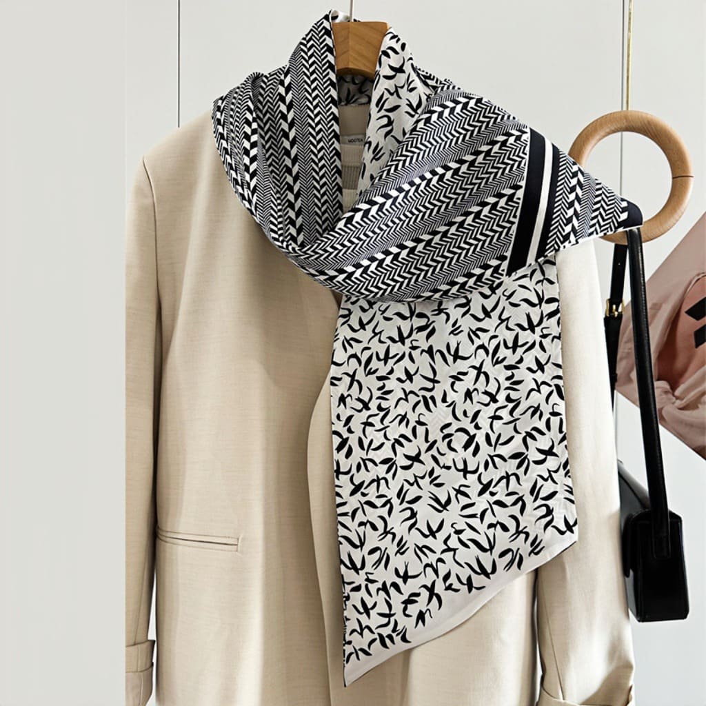 MaraSilk Pure Mulberry Silk Scarf - Ribbon Twill MS796