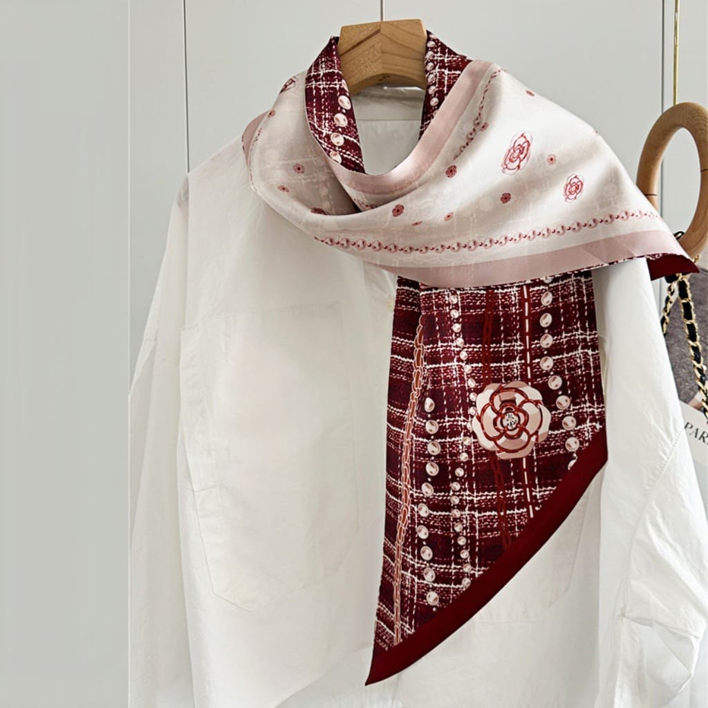 MaraSilk Pure Mulberry Silk Scarf - Ribbon Twill MS796