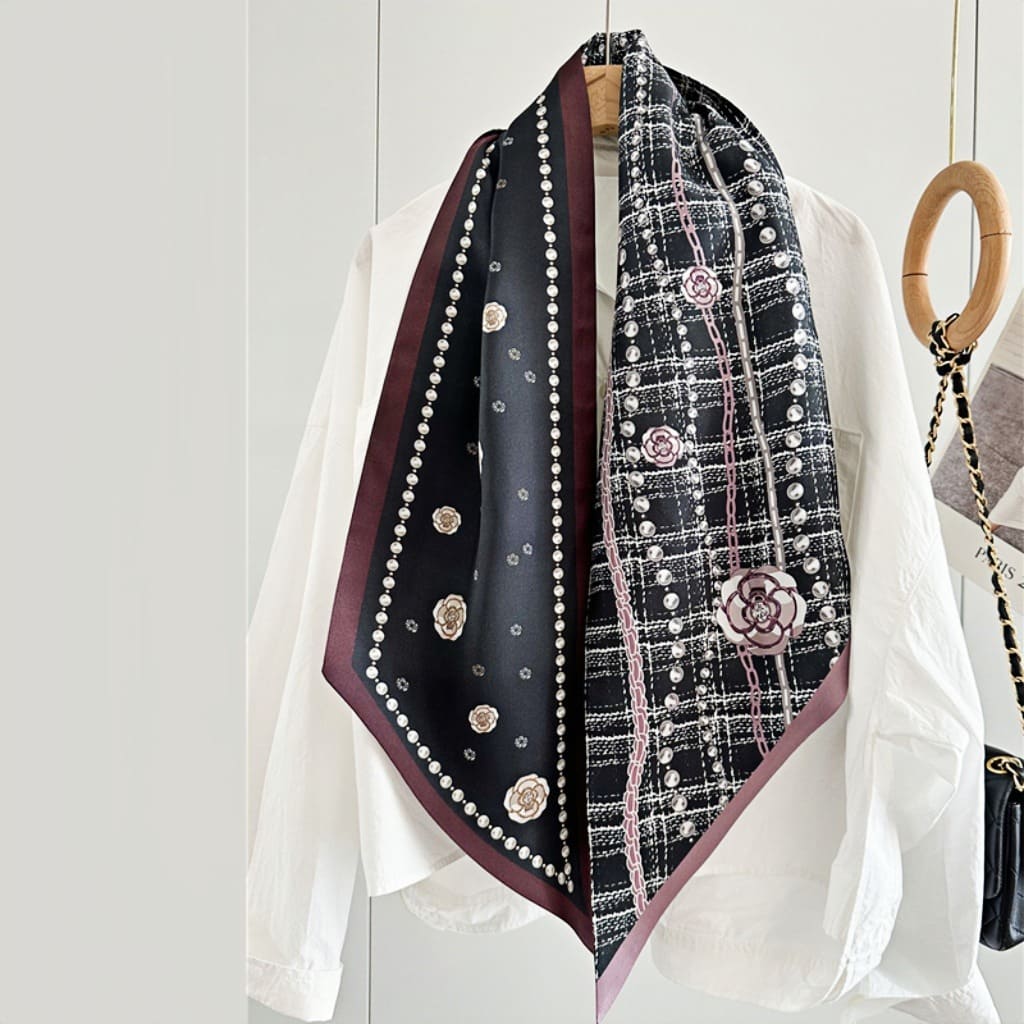 MaraSilk Pure Mulberry Silk Scarf - Ribbon Twill MS796