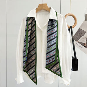 MaraSilk Pure Mulberry Silk Scarf - Ribbon Twill MS796