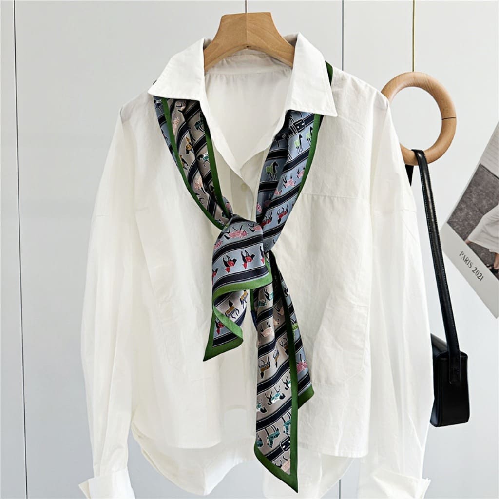 MaraSilk Pure Mulberry Silk Scarf - Ribbon Twill MS796