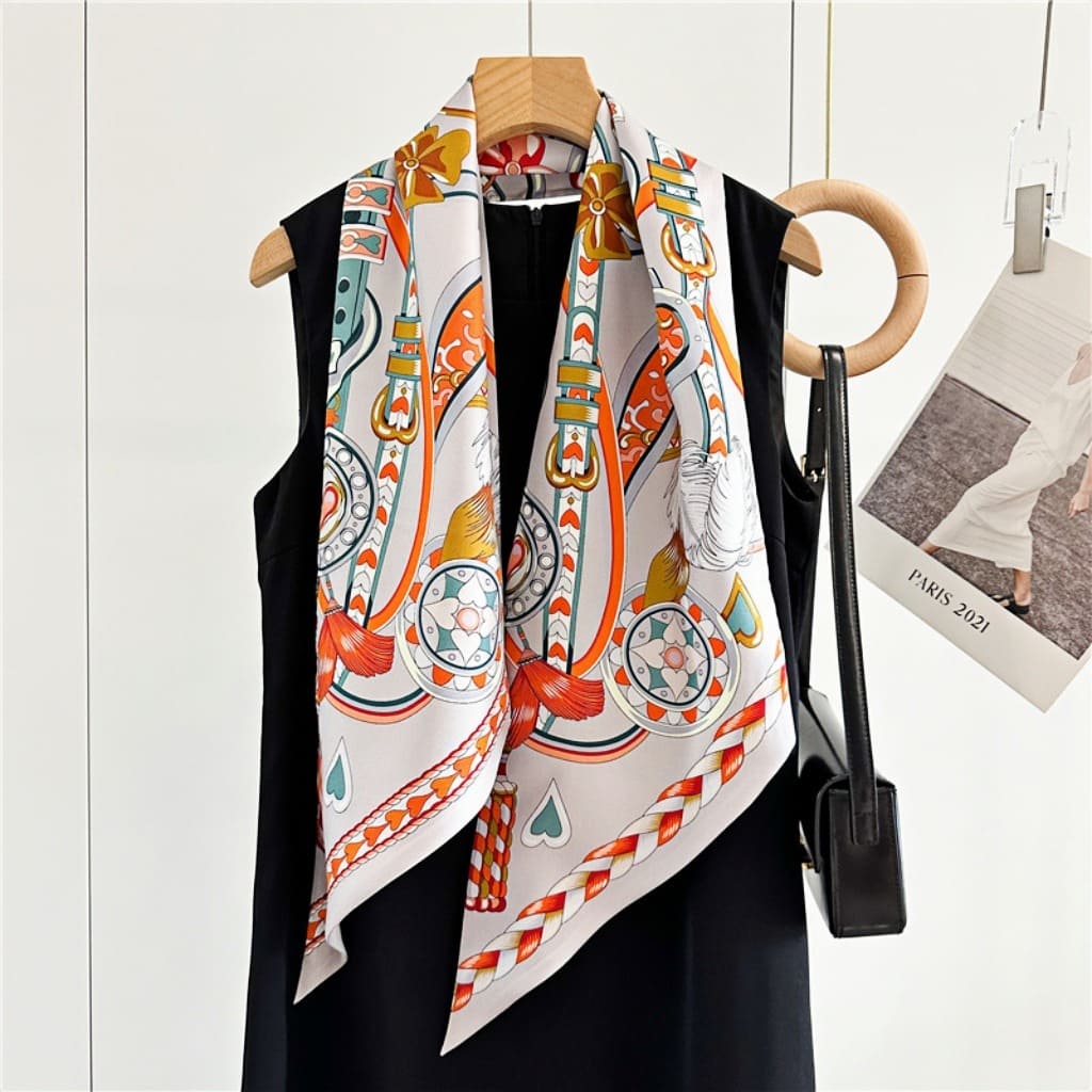 MaraSilk Pure Mulberry Silk Scarf - Ribbon Twill MS796