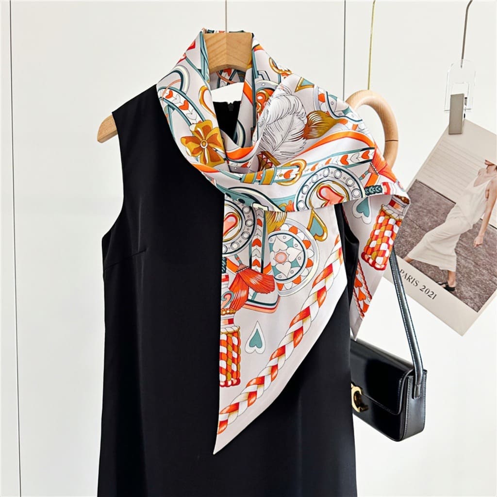 MaraSilk Pure Mulberry Silk Scarf - Ribbon Twill MS796