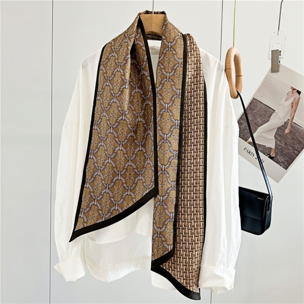 MaraSilk Pure Mulberry Silk Scarf - Ribbon Twill MS796