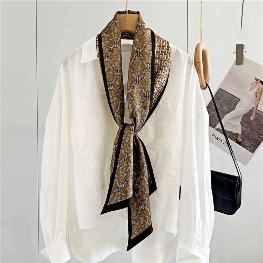 MaraSilk Pure Mulberry Silk Scarf - Ribbon Twill MS796