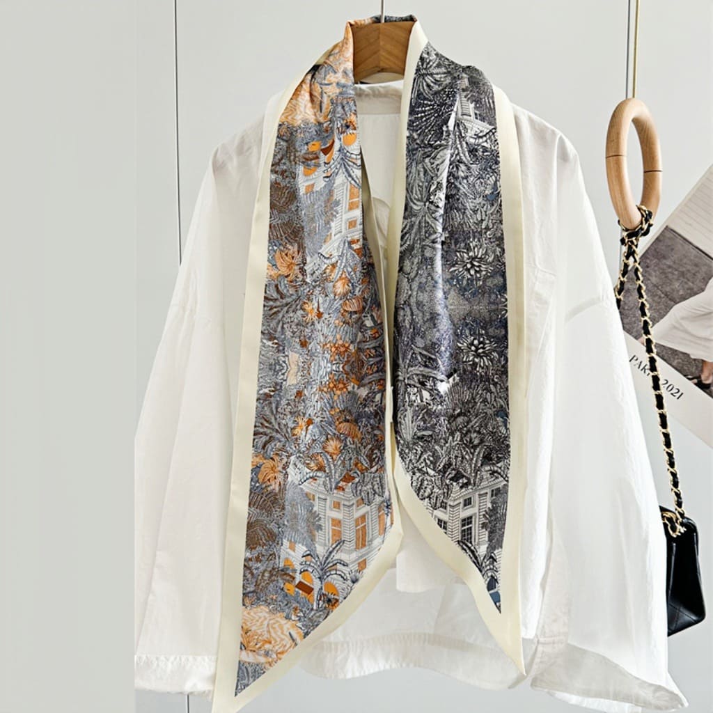 MaraSilk Pure Mulberry Silk Scarf - Ribbon Twill MS797