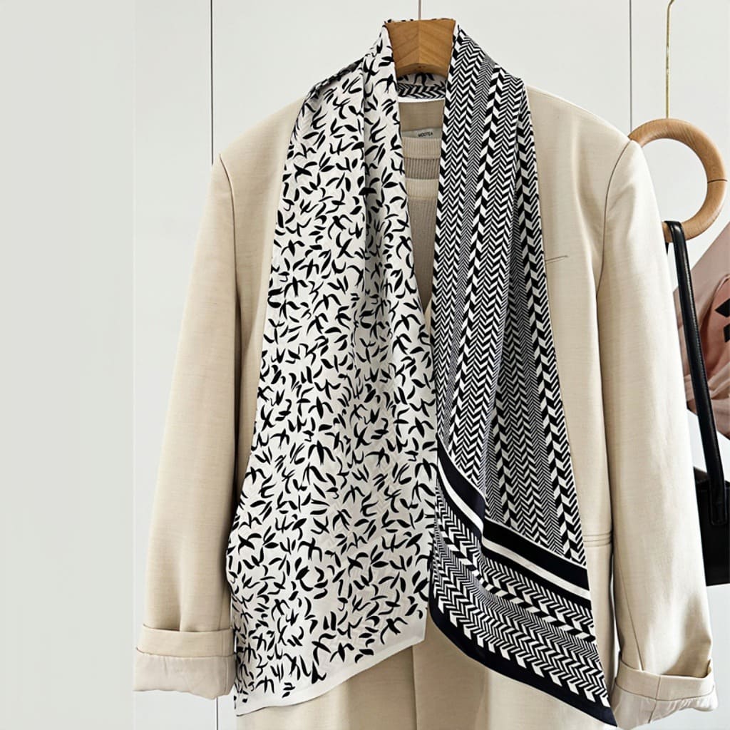 MaraSilk Pure Mulberry Silk Scarf - Ribbon Twill MS797