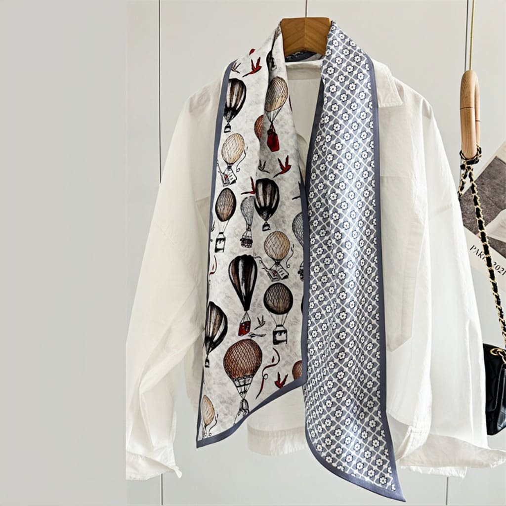 MaraSilk Pure Mulberry Silk Scarf - Ribbon Twill MS797