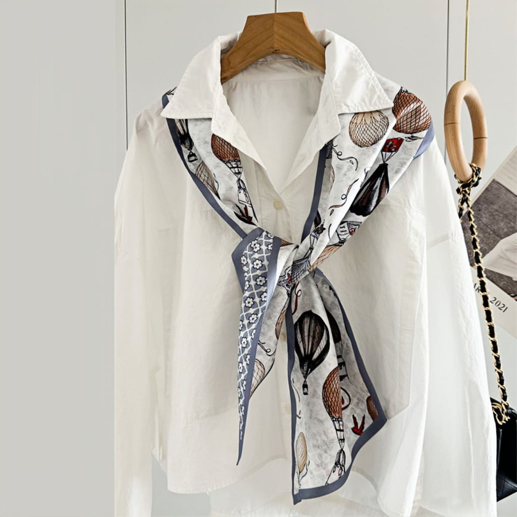 MaraSilk Pure Mulberry Silk Scarf - Ribbon Twill MS797