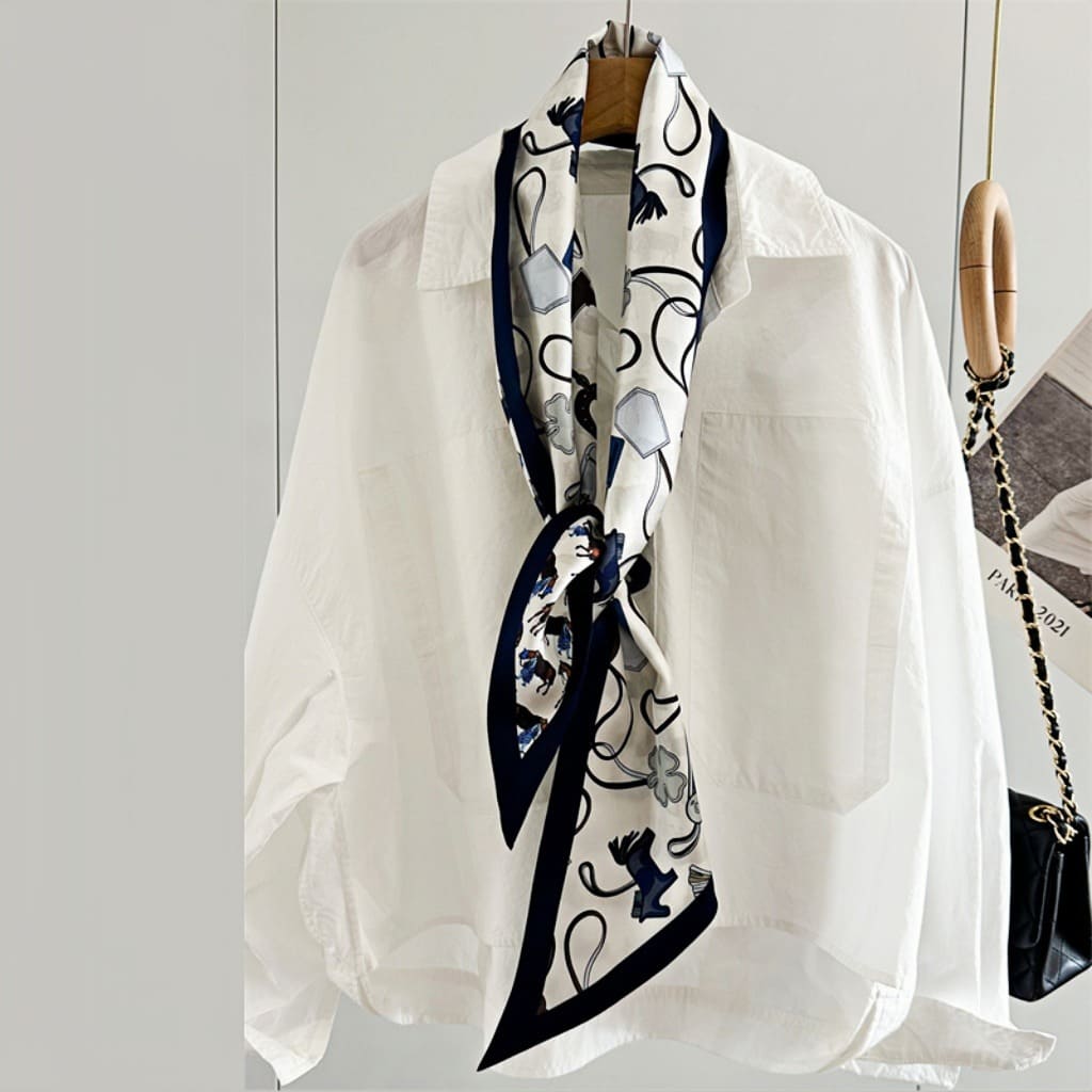 MaraSilk Pure Mulberry Silk Scarf - Ribbon Twill MS797