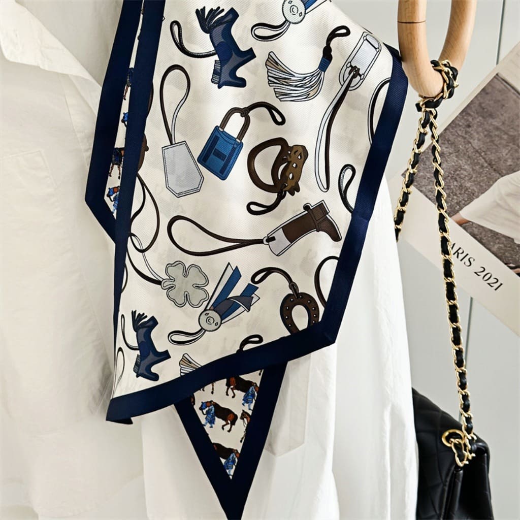 MaraSilk Pure Mulberry Silk Scarf - Ribbon Twill MS797 59" x 8" MS79705