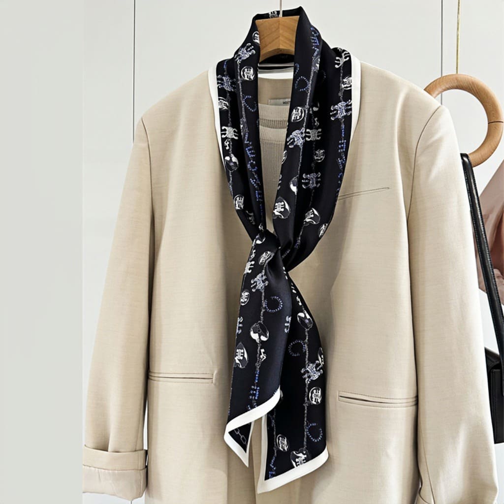 MaraSilk Pure Mulberry Silk Scarf - Ribbon Twill MS797