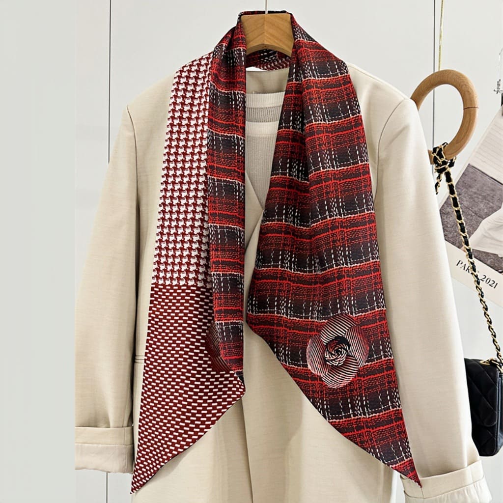 MaraSilk Pure Mulberry Silk Scarf - Ribbon Twill MS797